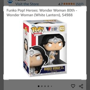 Funko Pop! Wonder Woman White Lantern Edition